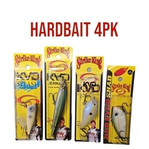 Strike King KVD Hard Bait Fishing Lure Lot of 4